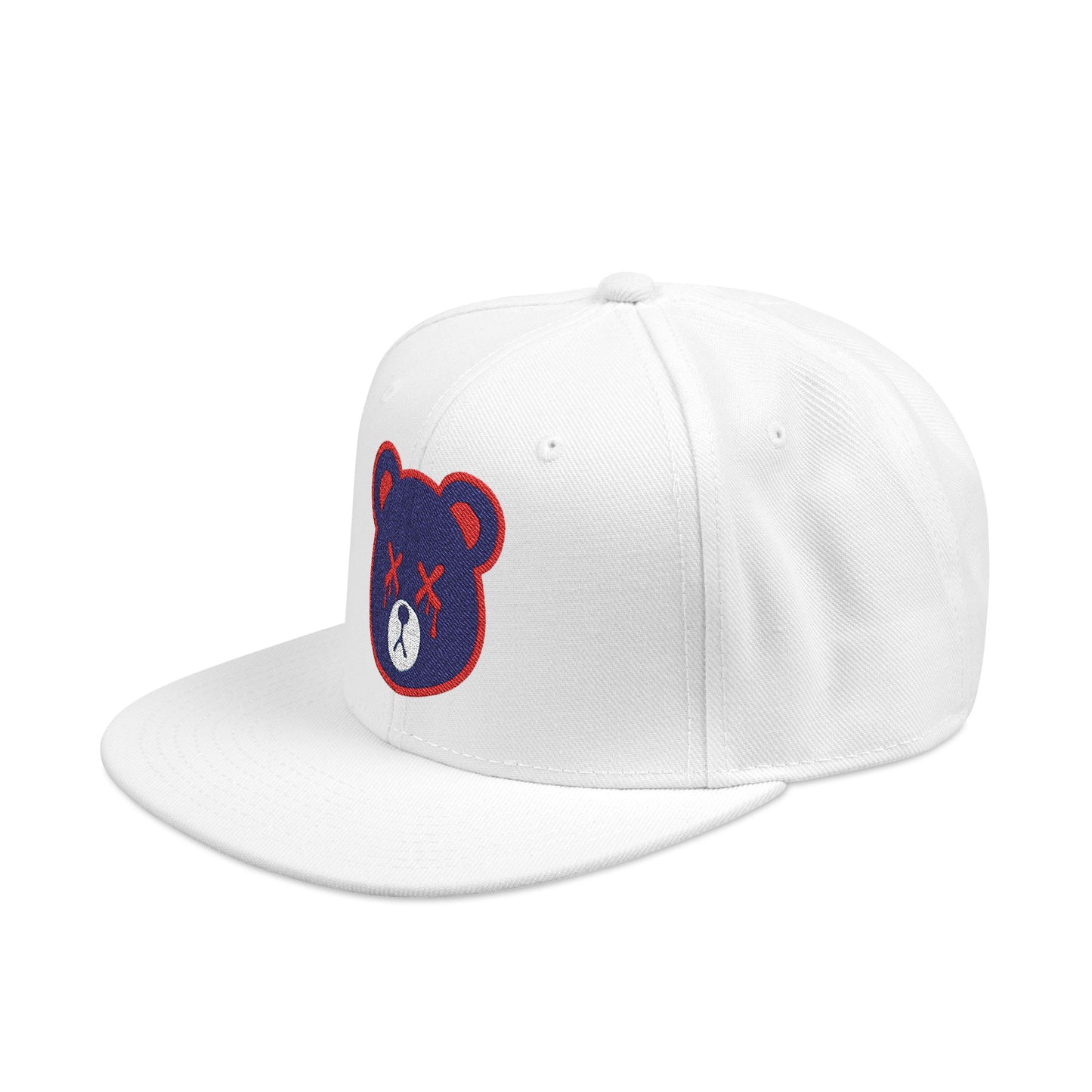 "Wicked Way" Deady Bears Navy Blue & Red Logo Snapback