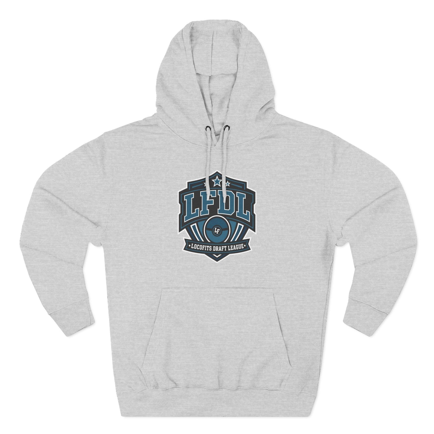 LocoFits Draft League Sleeping Three-Panel Fleece Hoodie