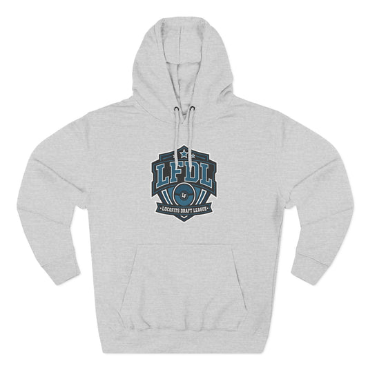 LocoFits Draft League Sleeping Three-Panel Fleece Hoodie