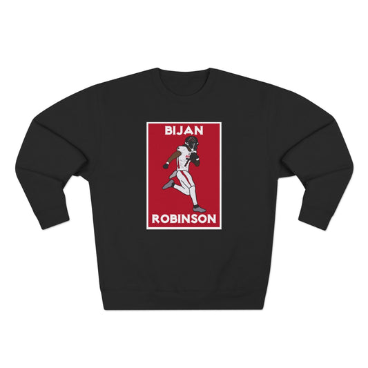 'Dirty Birds Bijan Robinson' Crewneck Sweatshirt