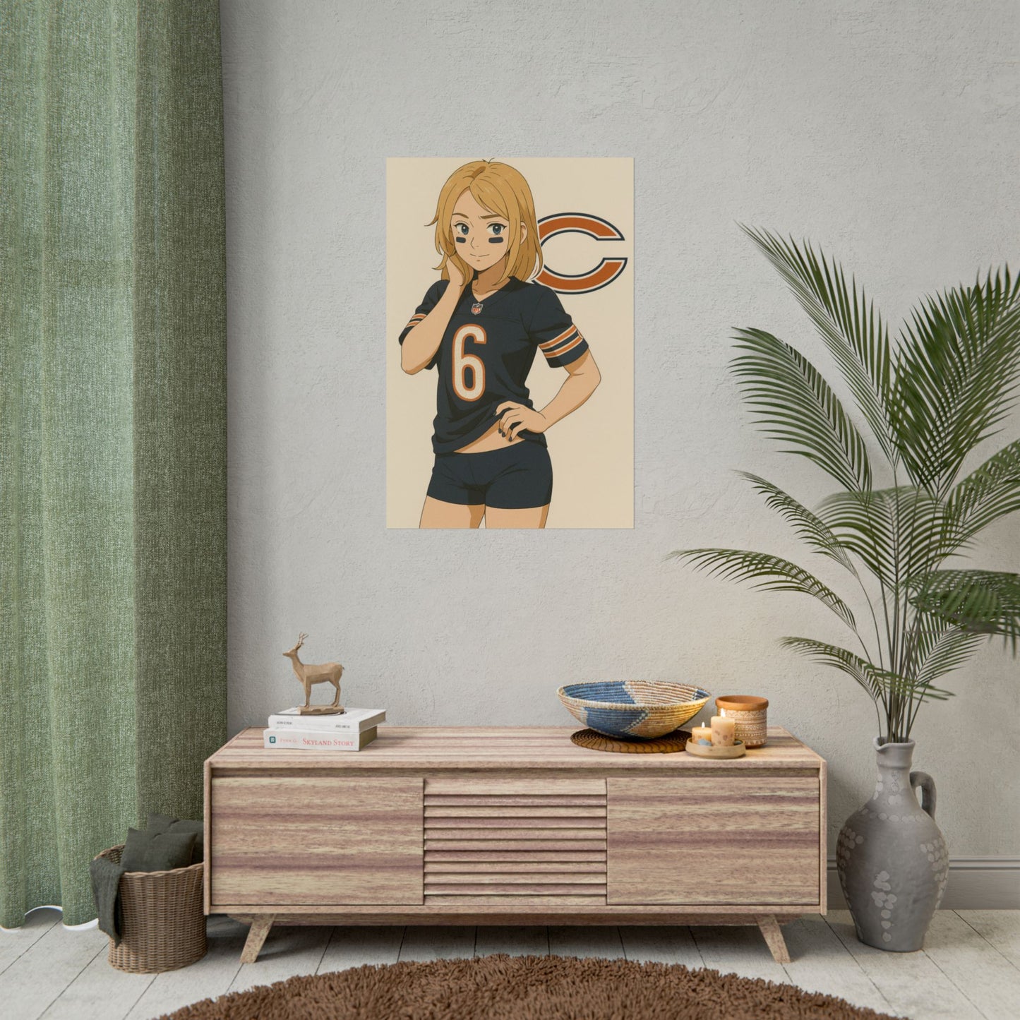 Loco Fits Anime Girls 'Bears Girl 4' Poster