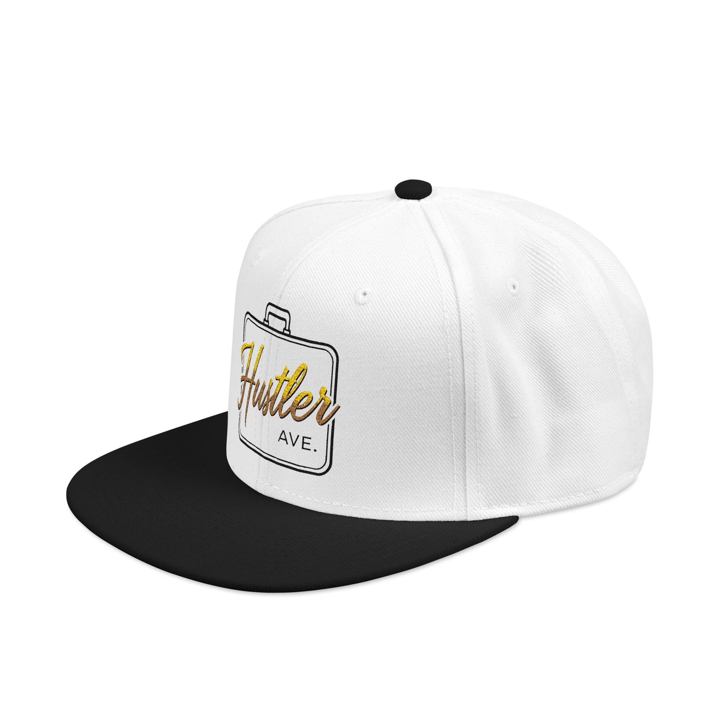 Base "Hustler Ave" All Business Gold Briefcase Snapback