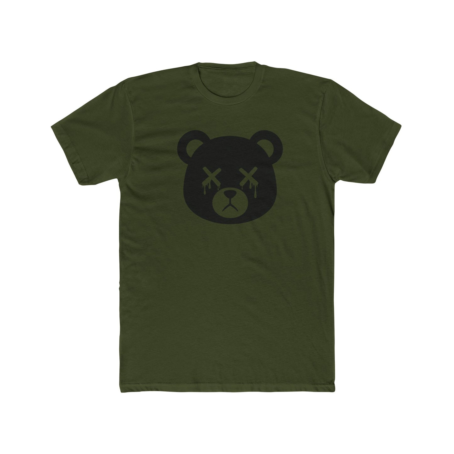 "Wicked Way" Deady Bear Head Solo Cotton Crew T-Shirt (Multi Color Options)