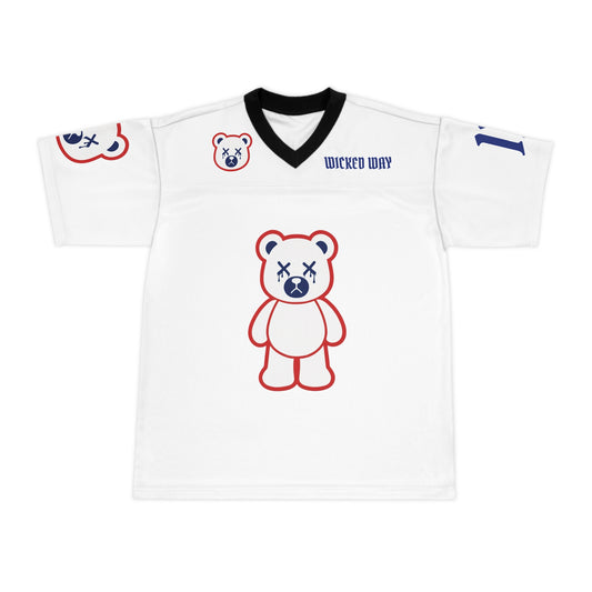 "Wicked Way" #17 Allen Deady Bears Football Jersey