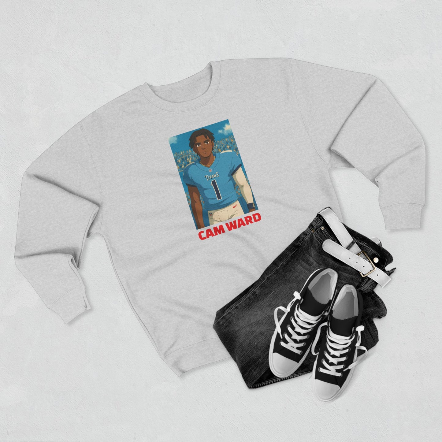 Anime Football 'Cam Ward' Crewneck Sweatshirt