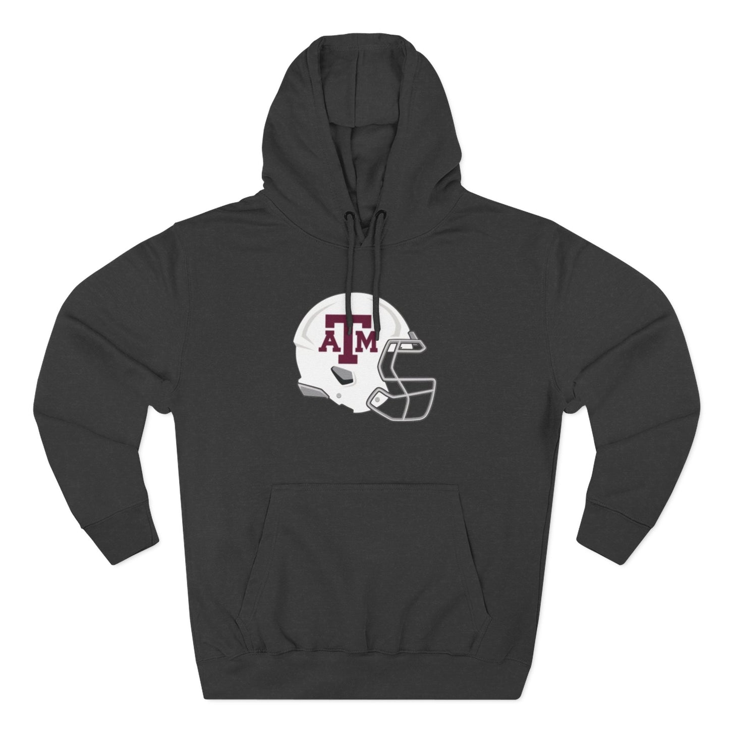 'Texas A&M Helmet' Three-Panel Fleece Hoodie