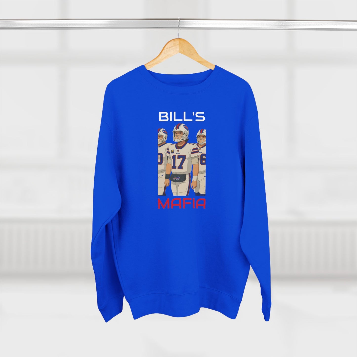 Anime Football 'Bill's Mafia' Crewneck Sweatshirt