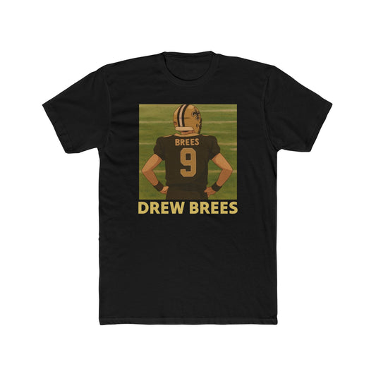 Anime Football 'Drew Brees' Cotton Crew Tee