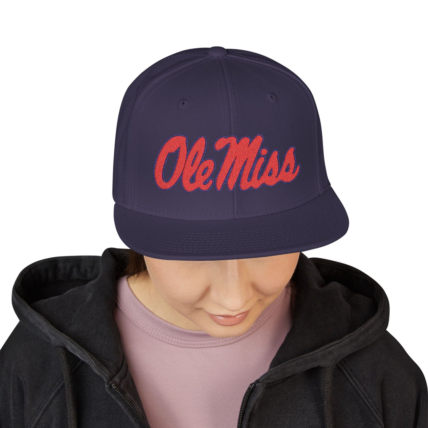 'Ole Miss Script' Logo Snapback
