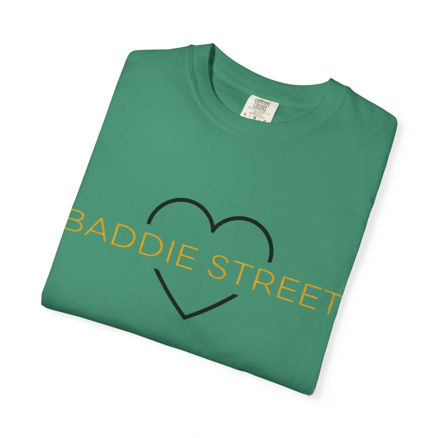 "Baddie Street" Classy Heart Gold Multi Color Option T-Shirt