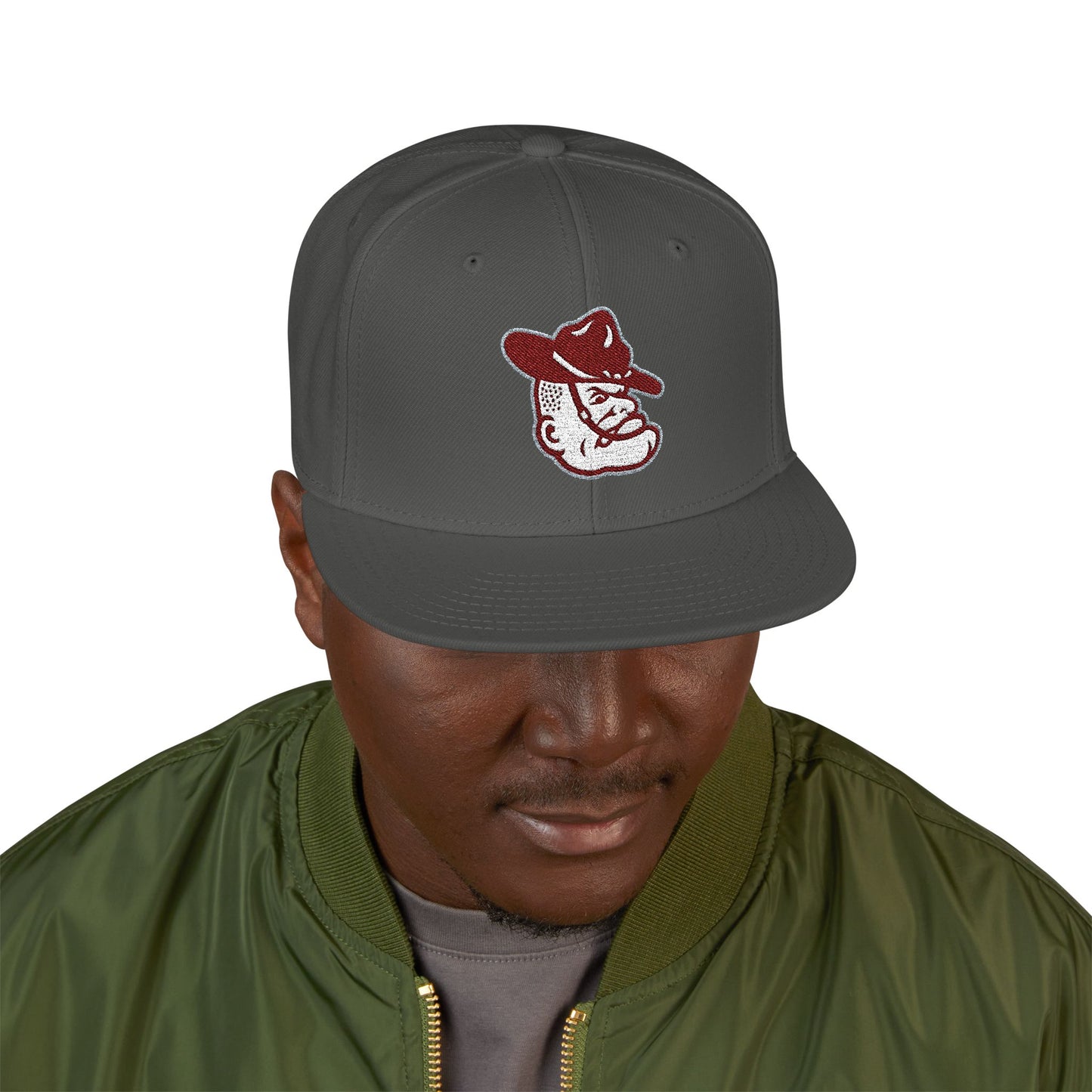 'Texas A&M Sarge Head' Logo Snapback