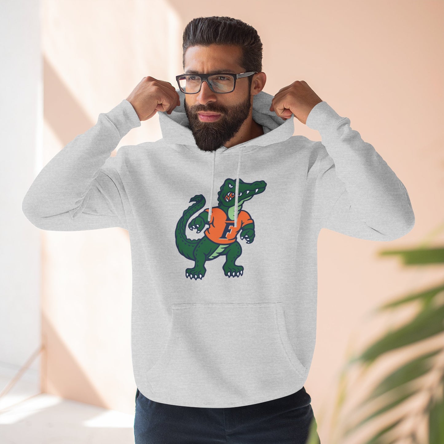 'Florida Gator Albert' Three-Panel Fleece Hoodie