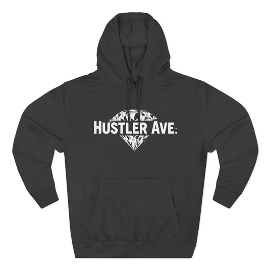 Base "Hustler Ave" Diamond Status College Hoodie