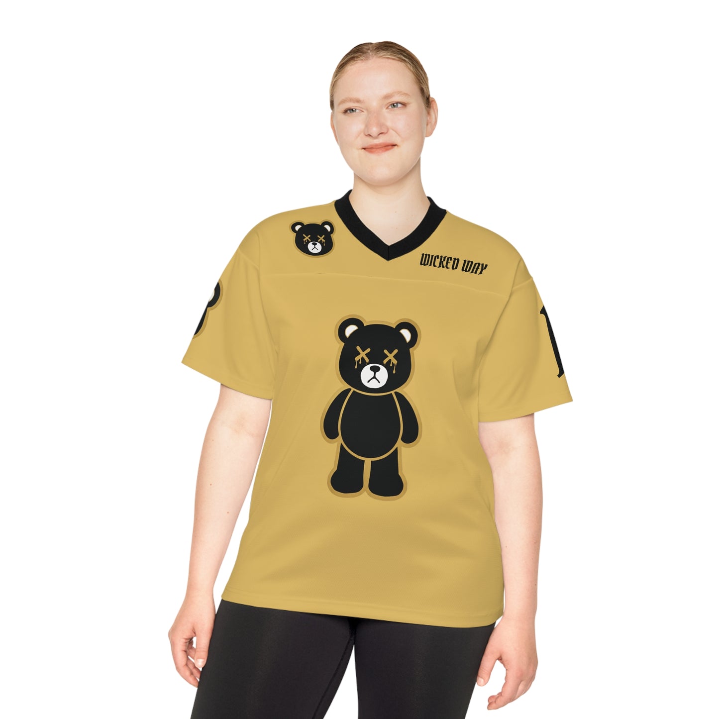 "Wicked Way" #12 Olave Deady Bears Football Jersey
