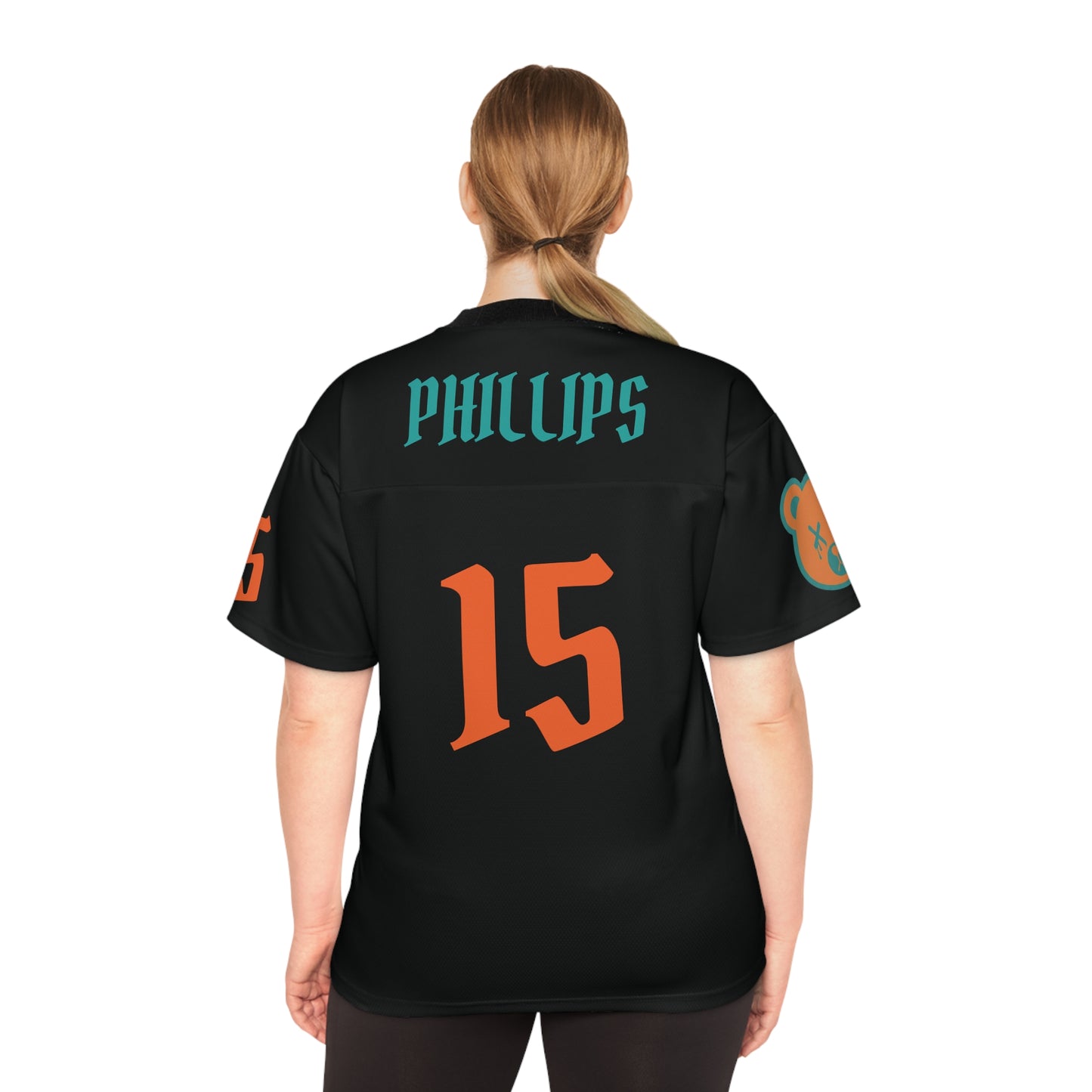 "Wicked Way" #15 Phillips Deady Bears Football Jersey