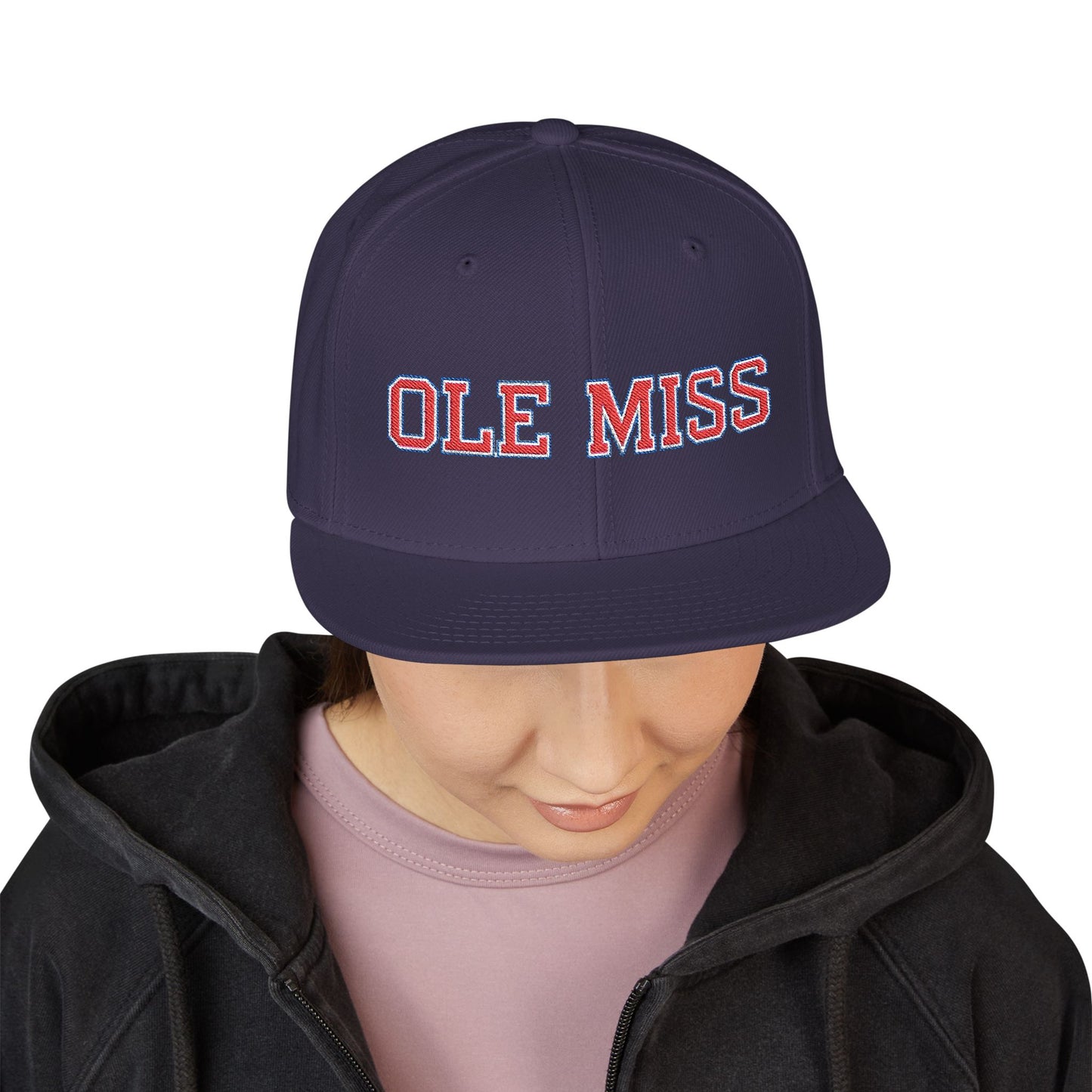 'Ole Miss Font' Logo Snapback