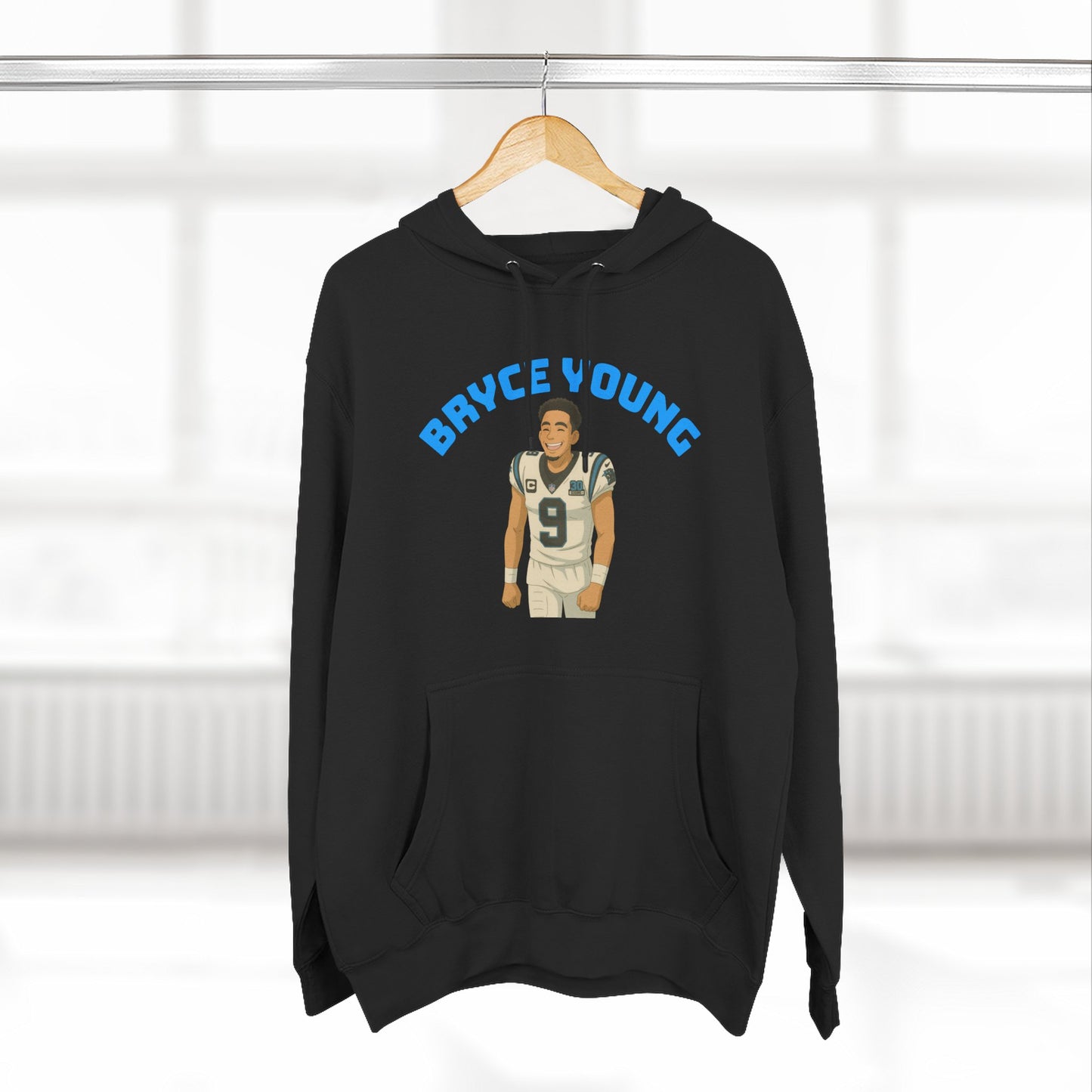 Loco Fits Anime Football 'Bryce Young' Fleece Hoodie