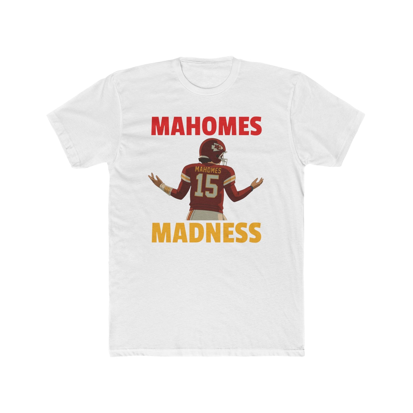 Anime Football 'Mahomes Madness' Cotton Crew Tee