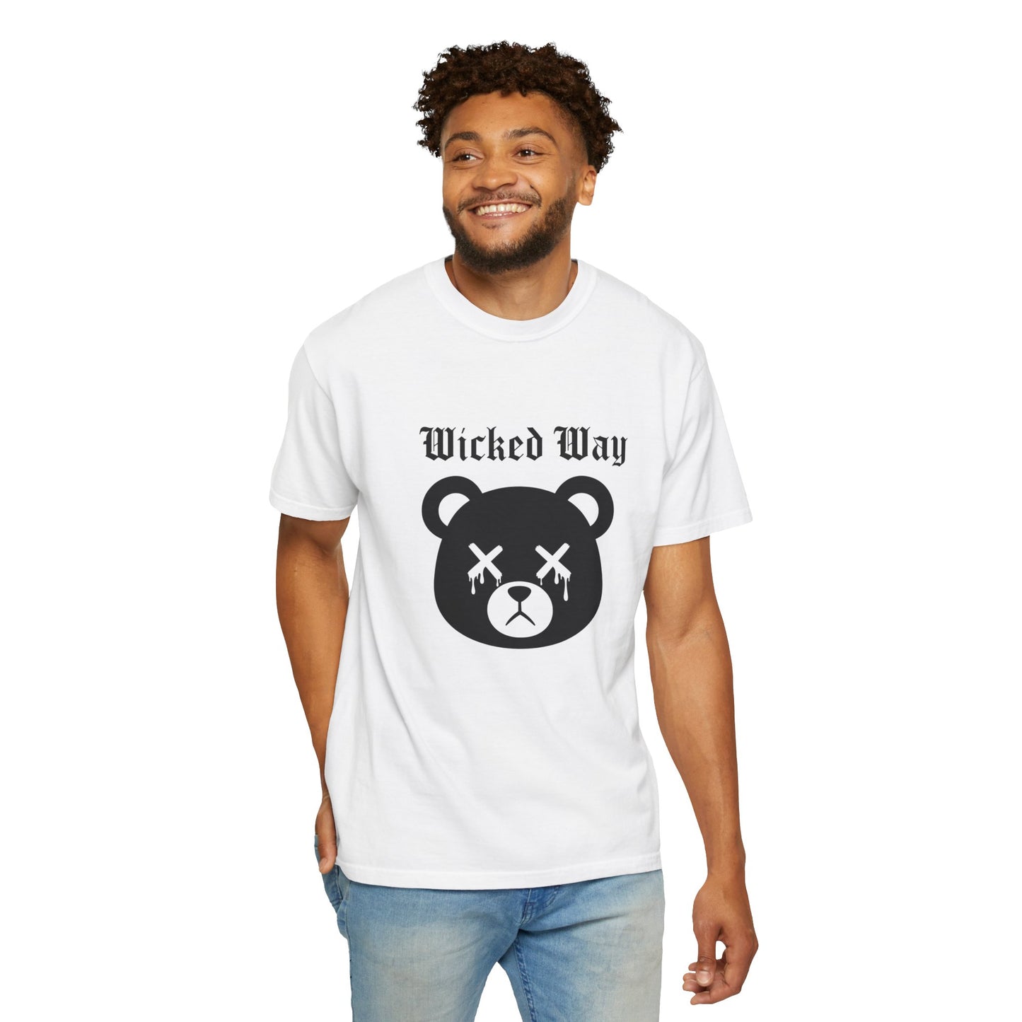 "Wicked Way" Dead Bear Head T-Shirt (Multi Color Options)