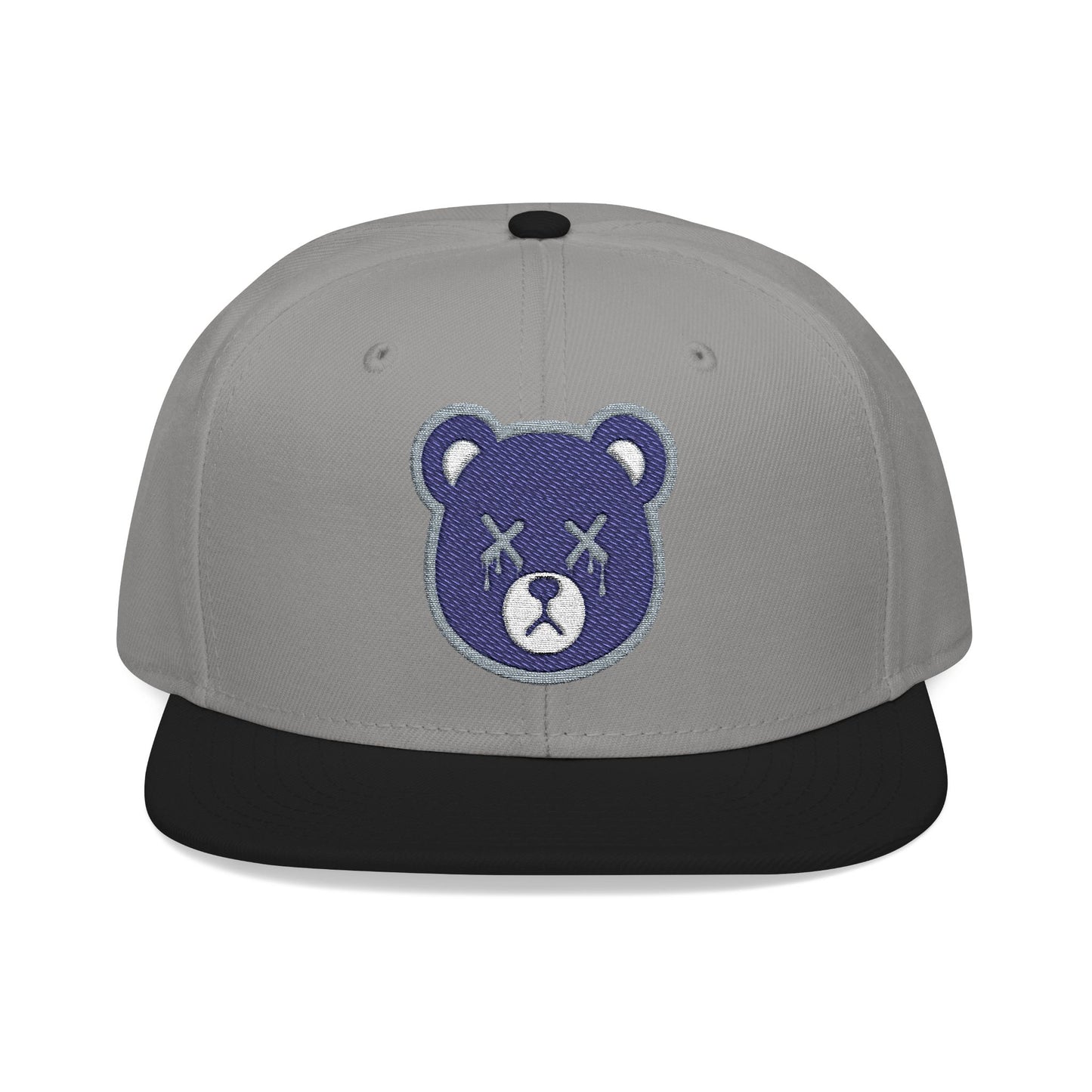 "Wicked Way" Deady Bears Navy Blue & Grey Logo Snapback