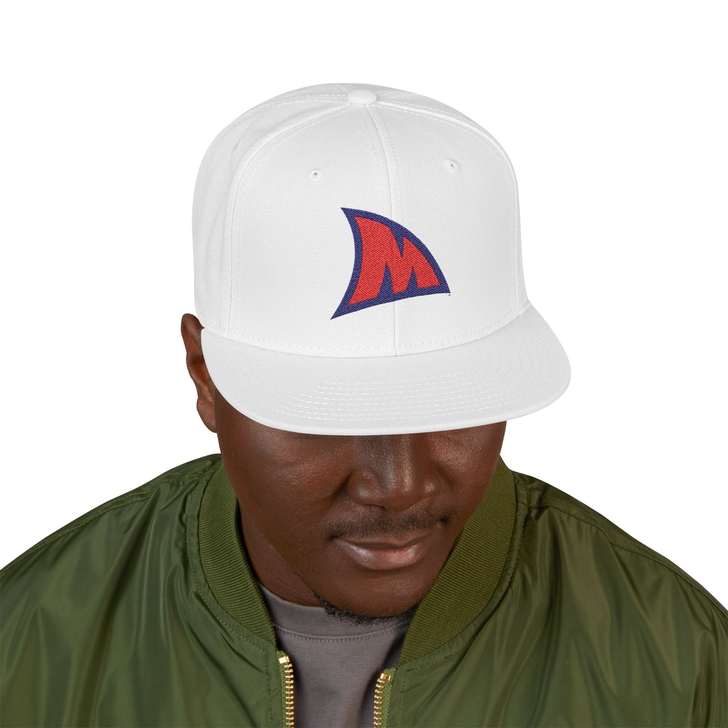'Ole Miss Landshark M' Logo Snapback