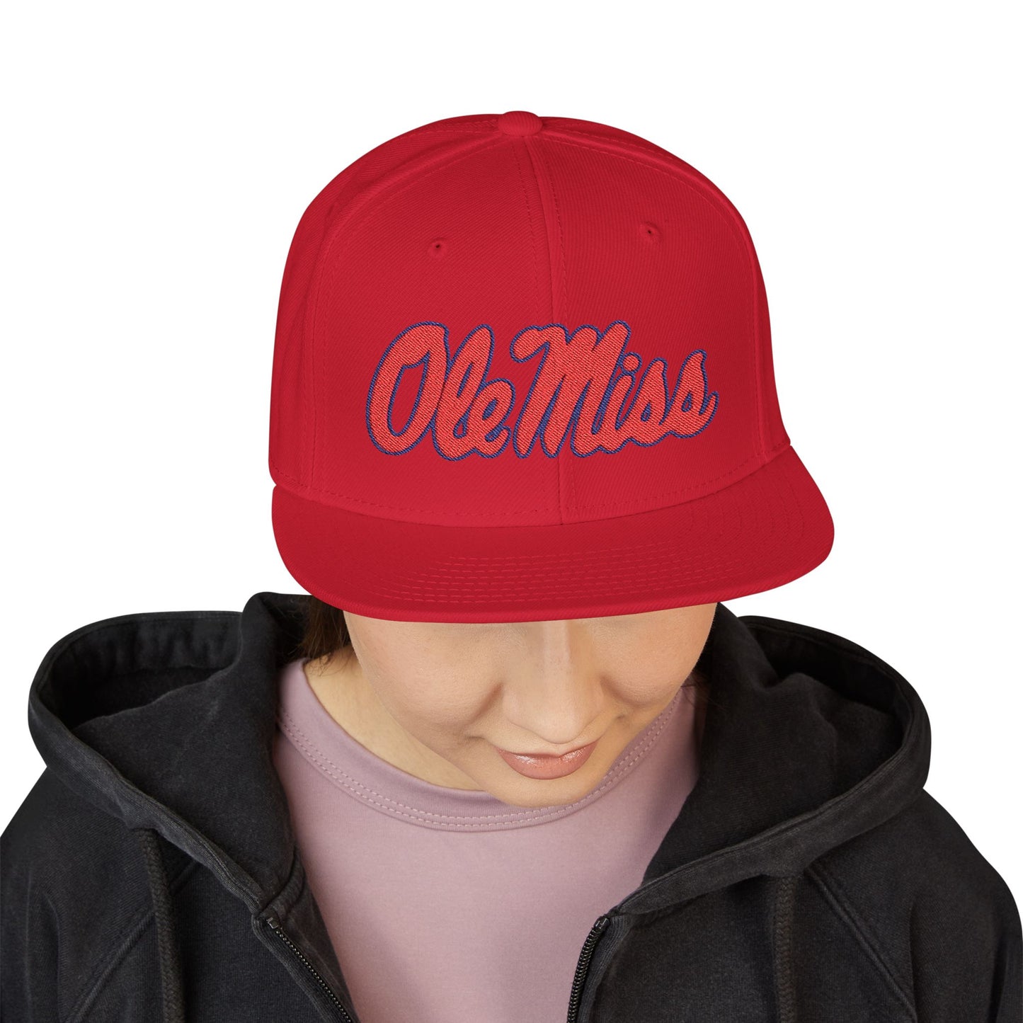 'Ole Miss Script' Logo Snapback