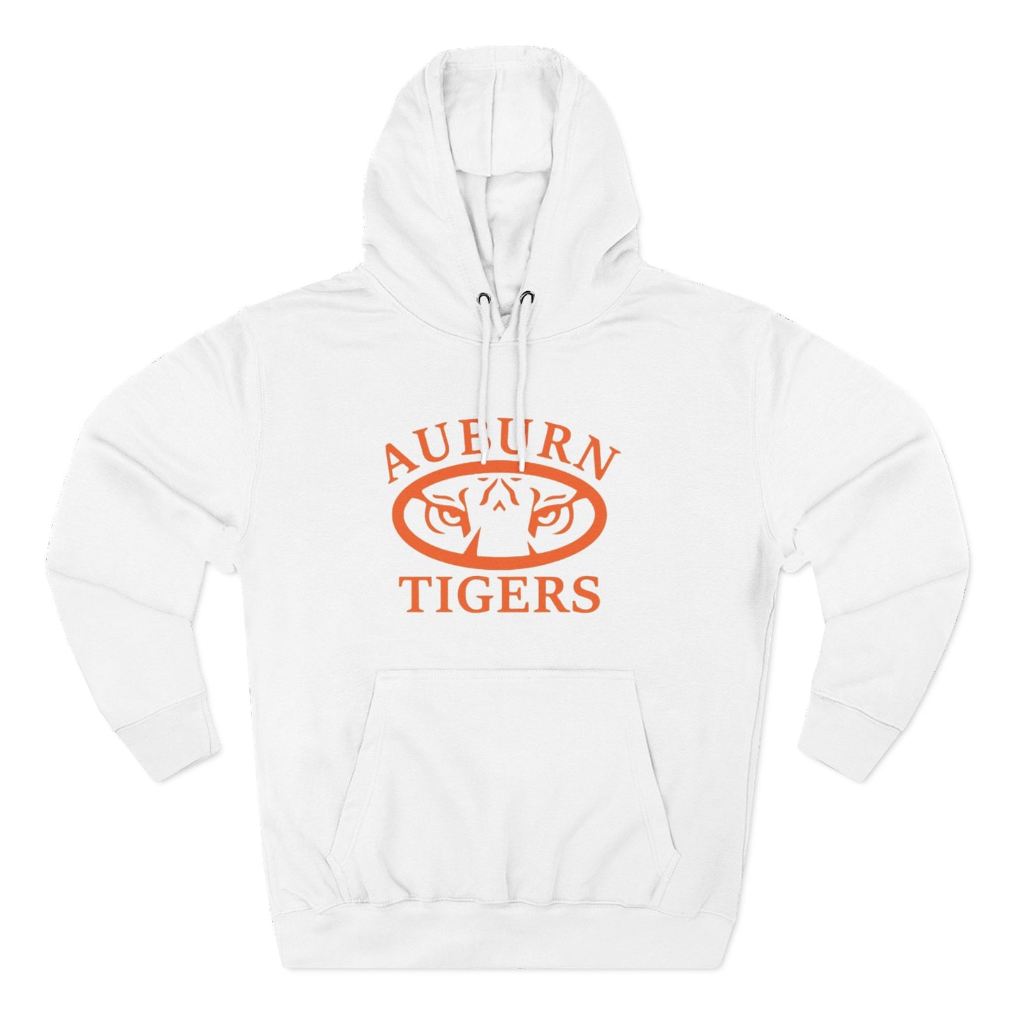 'Auburn Tigers Orange' Three-Panel Fleece Hoodie