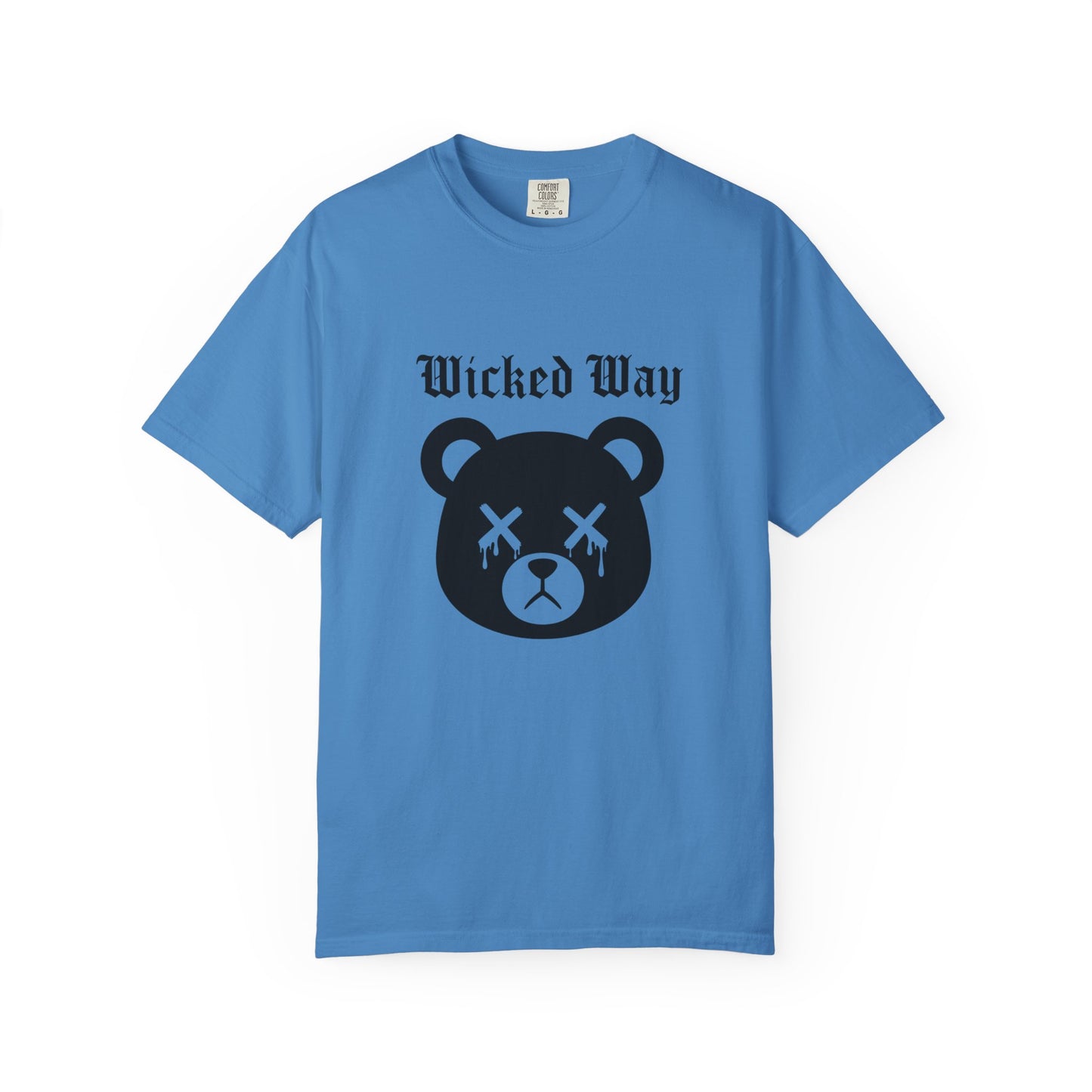 "Wicked Way" Dead Bear Head T-Shirt (Multi Color Options)