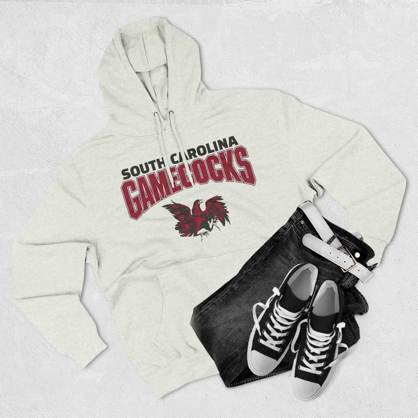 'South Carolina Gamecocks' Three-Panel Fleece Hoodie