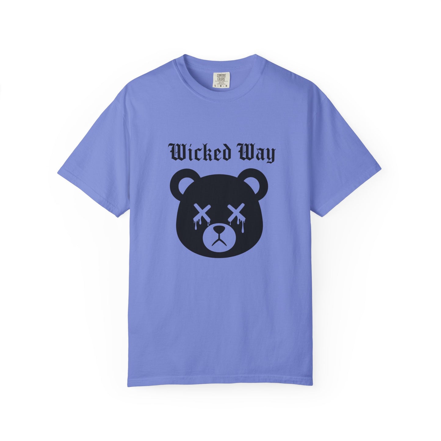 "Wicked Way" Dead Bear Head T-Shirt (Multi Color Options)