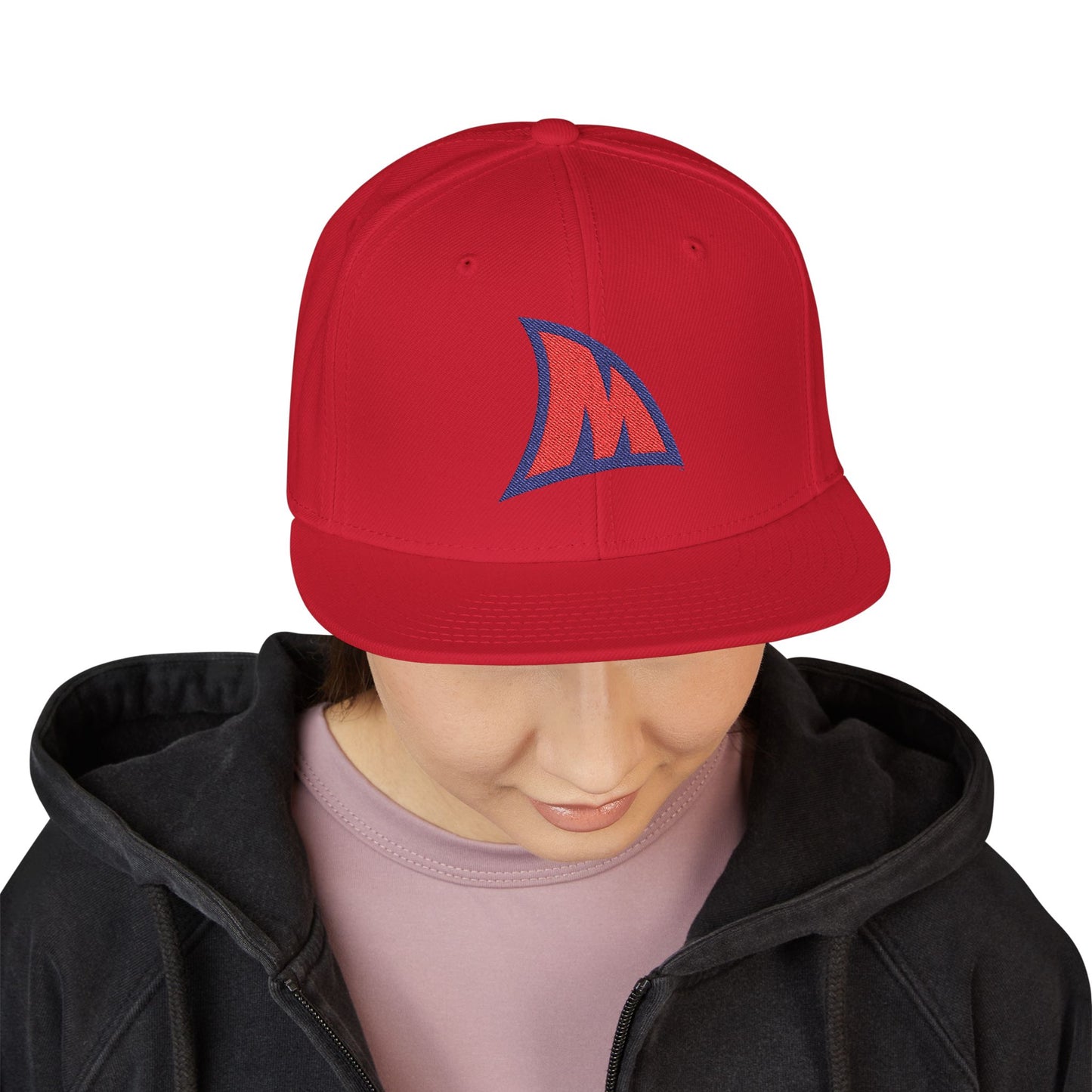 'Ole Miss Landshark M' Logo Snapback