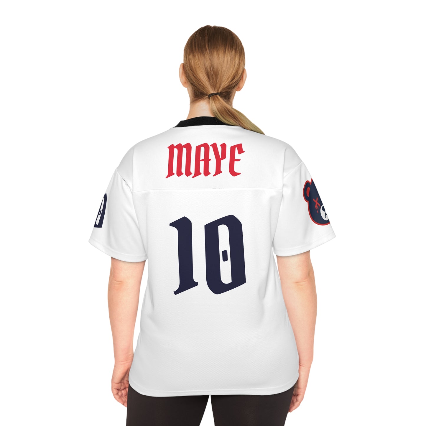 "Wicked Way" #10 Maye Deady Bears Football Jersey