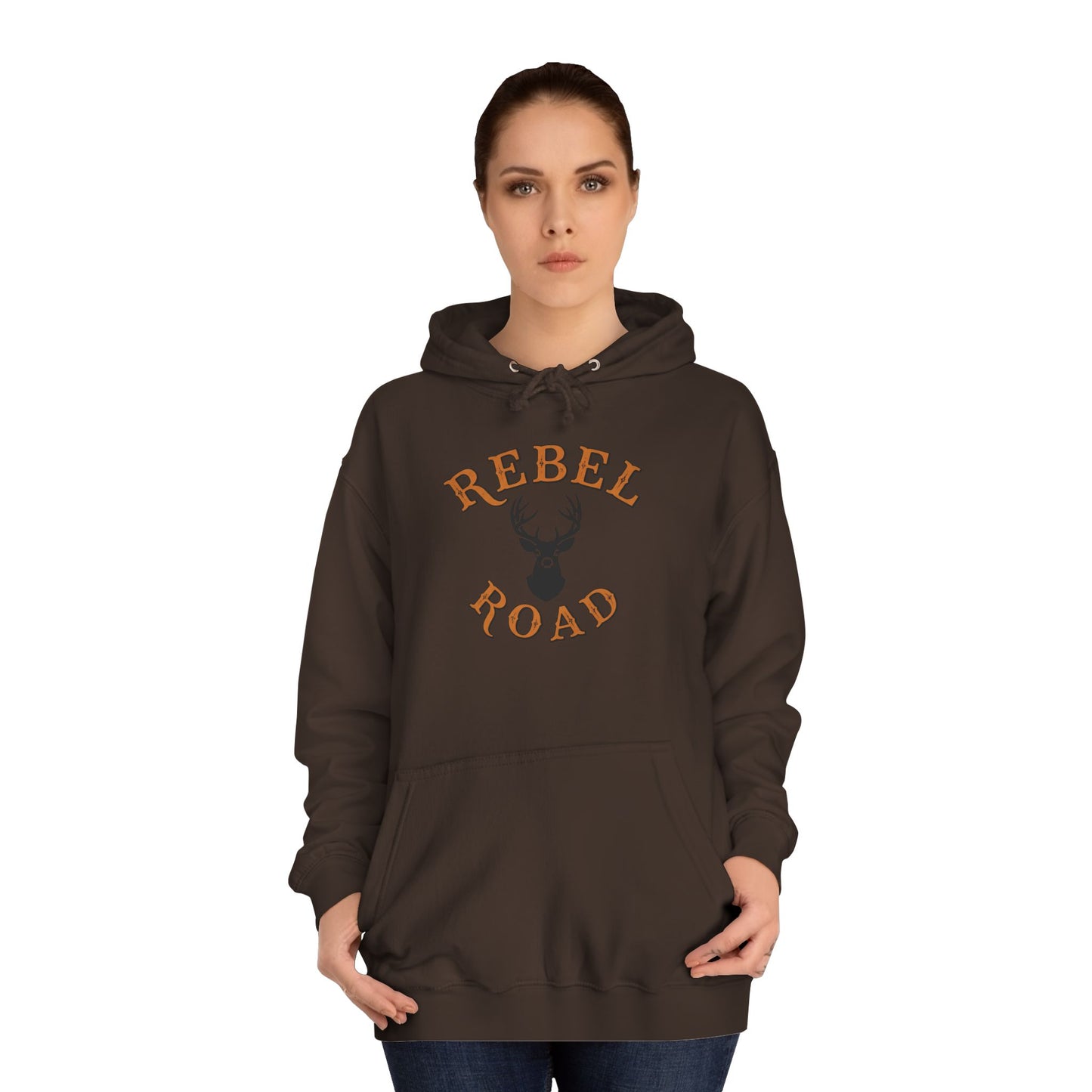 "Rebel Road" Buck Season College Hoodie