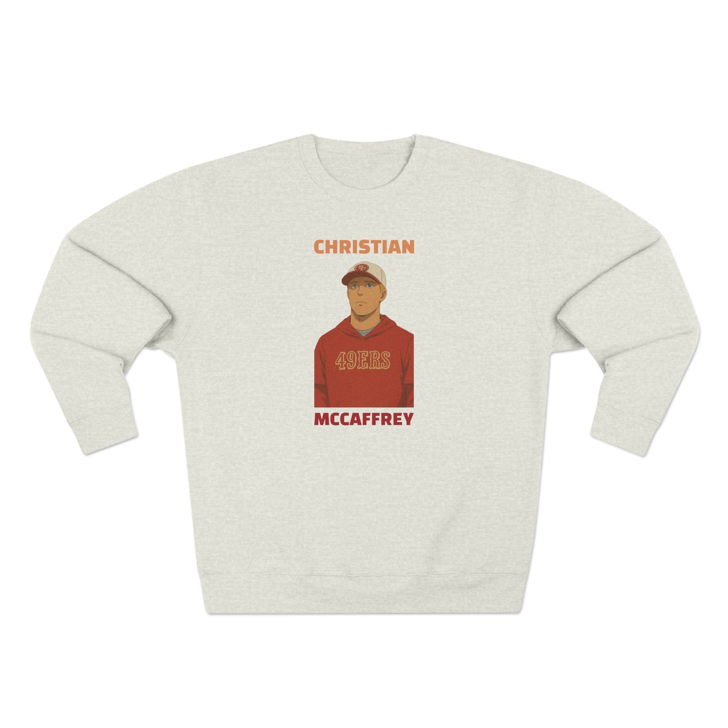 Anime Football 'Christian McCaffrey' Crewneck Sweatshirt