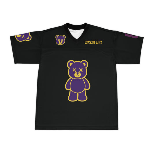 "Wicked Way" #8 Jackson Deady Bears Football Jersey