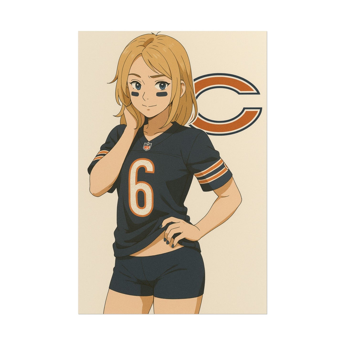 Loco Fits Anime Girls 'Bears Girl 4' Poster