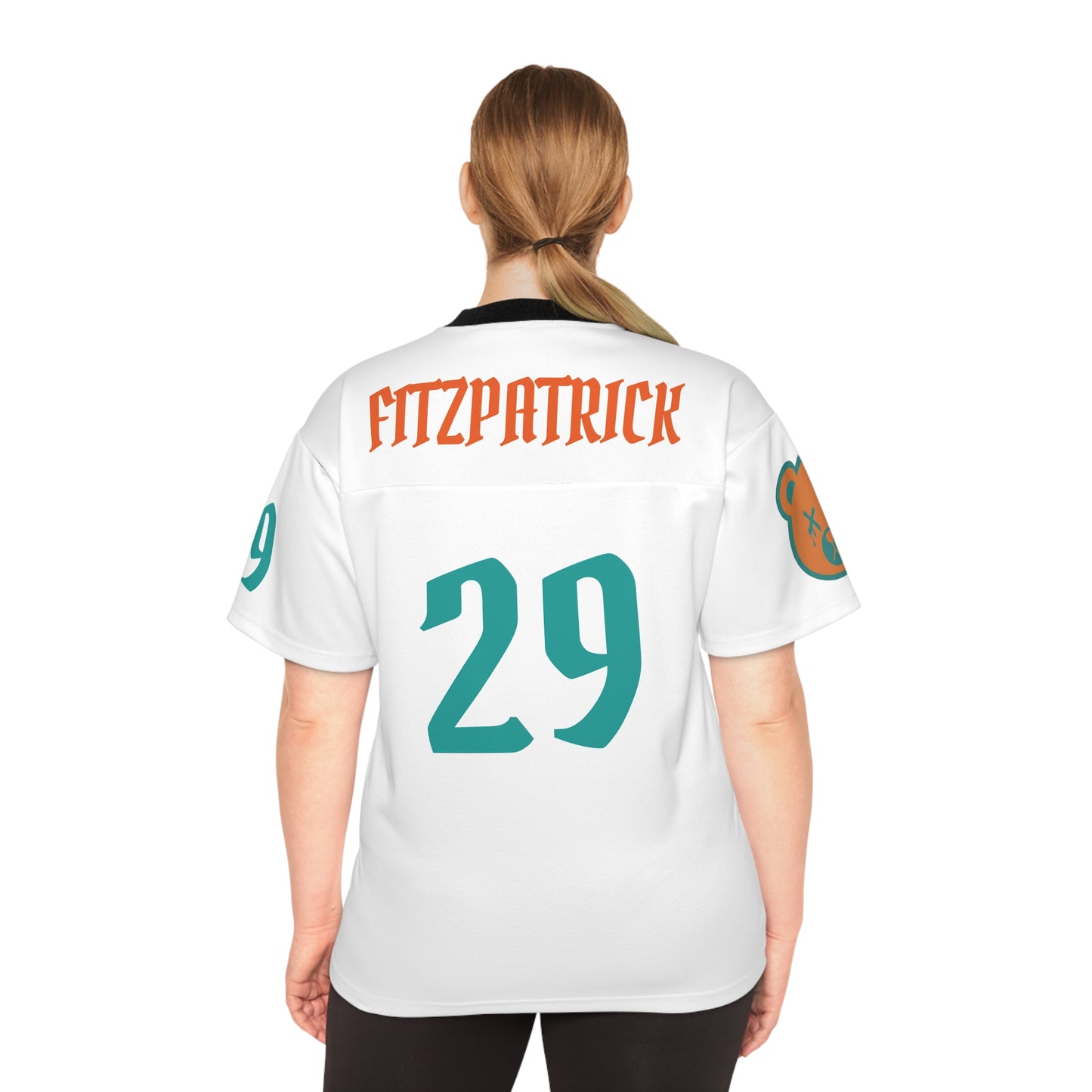 "Wicked Way" #29 Fitzpatrick Deady Bears Football Jersey