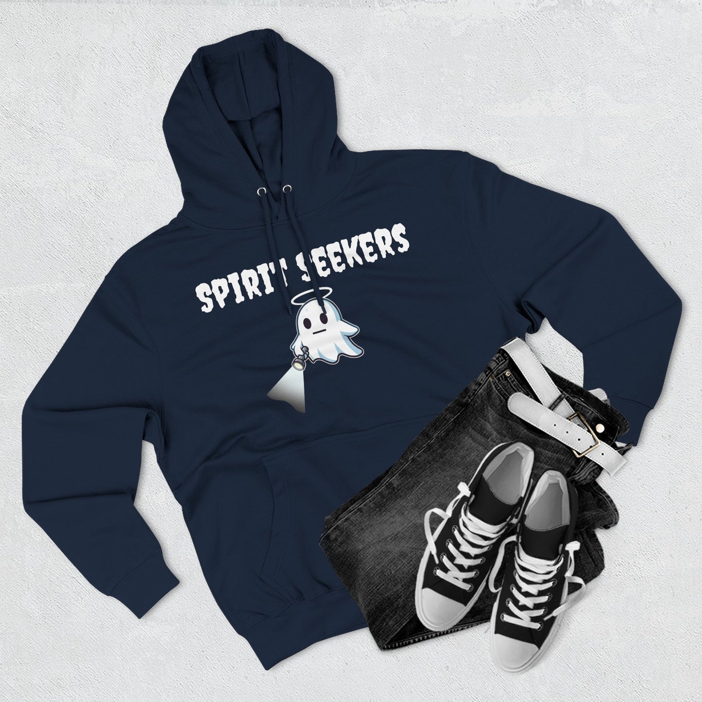 Ghost Hunter Spirit Seekers Graphic Hoodie