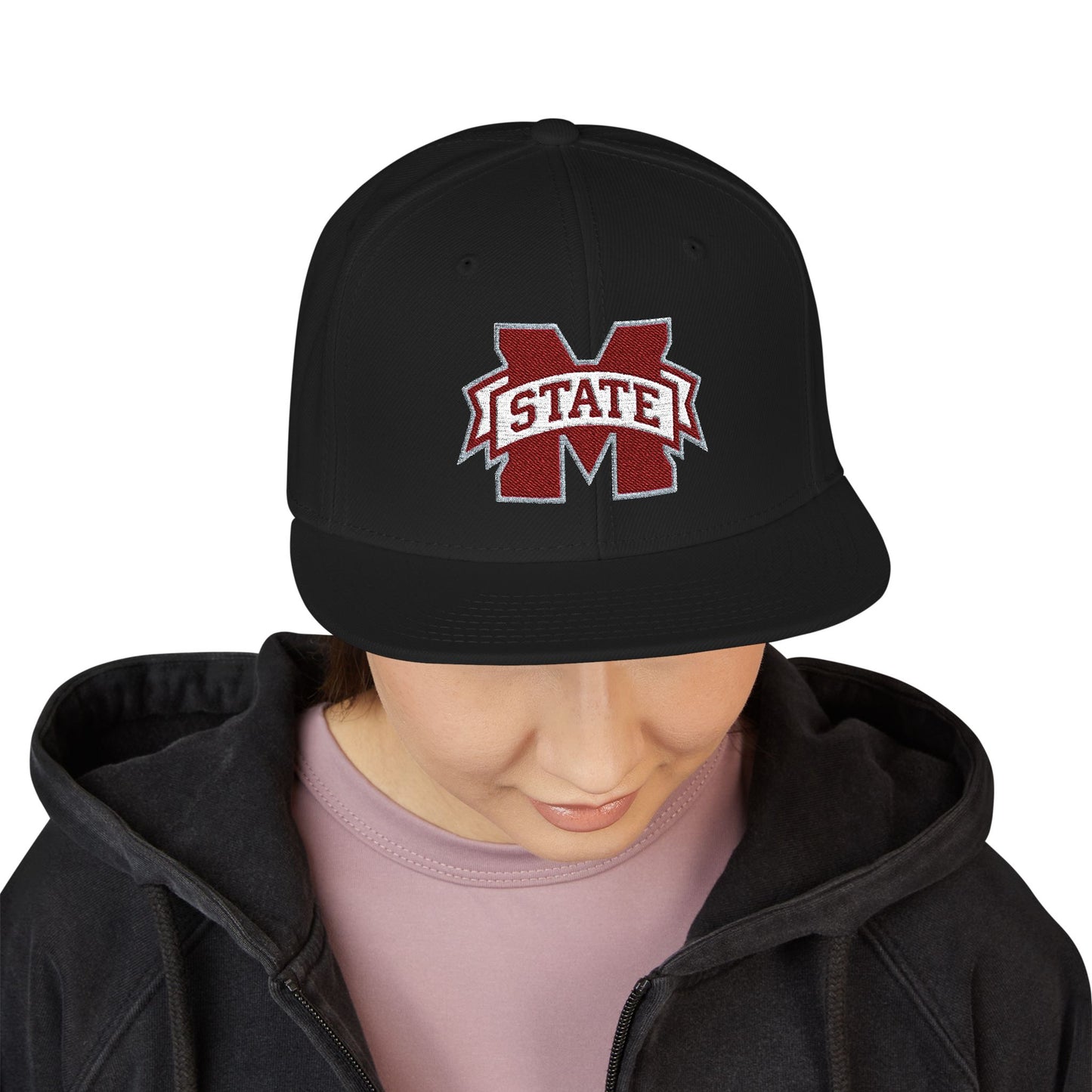 'Mississippi State M' Logo Snapback
