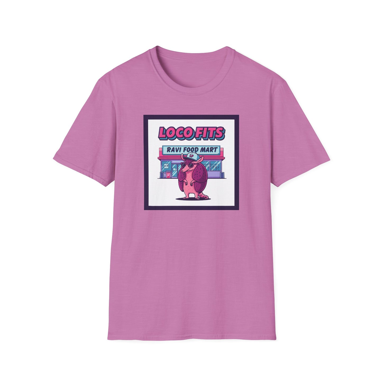 Loco Fits Ravi Food Mart Armadillo Graphic Tshirt