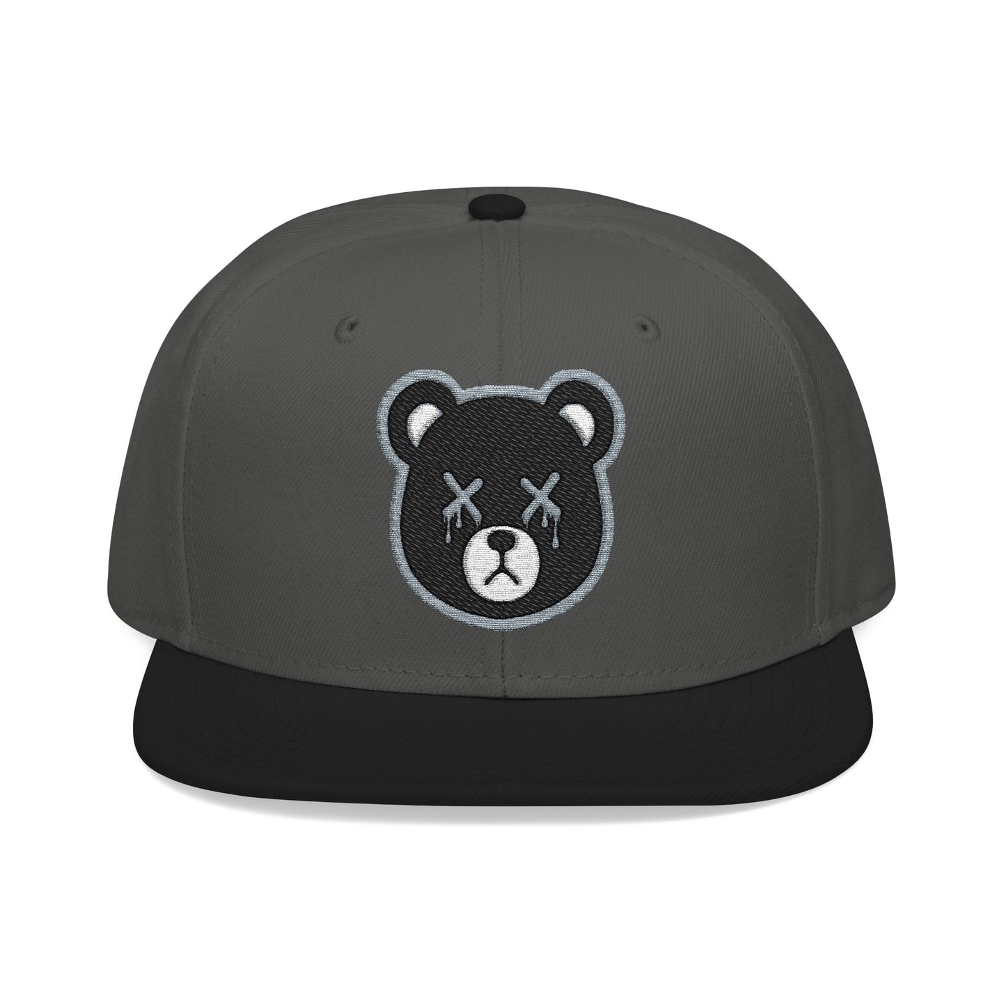 "Wicked Way" Deady Bears Grey, Black & White Logo Snapback