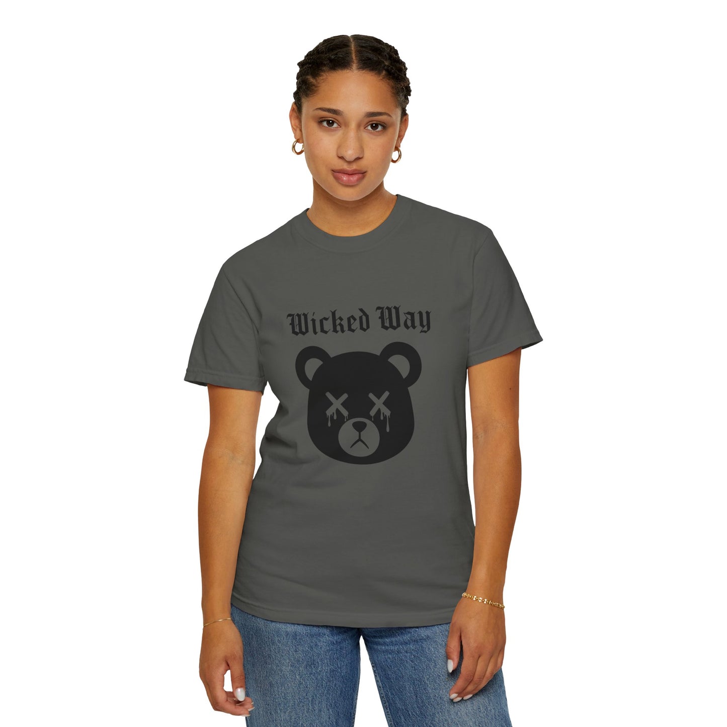 "Wicked Way" Dead Bear Head T-Shirt (Multi Color Options)