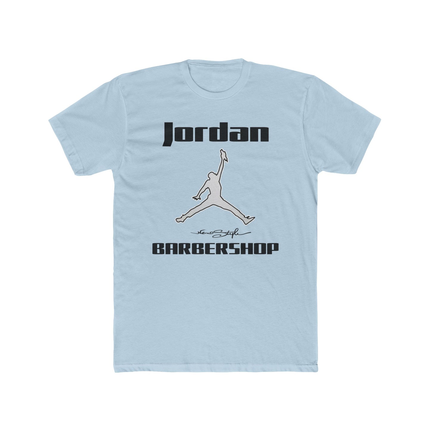 Jordan New Style Barbershop Cotton Crew T-Shirt