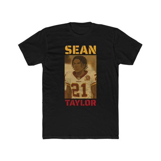 Anime Football 'Sean Taylor' Cotton Crew Tee