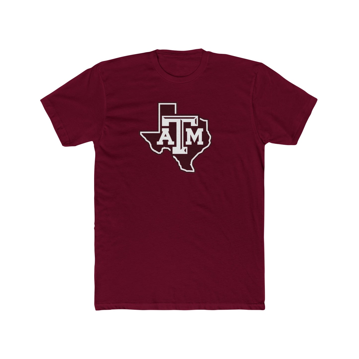 'Texas A&M State of Texas' Cotton Crew Tee