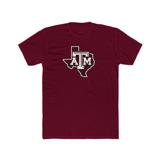 'Texas A&M State of Texas' Cotton Crew Tee