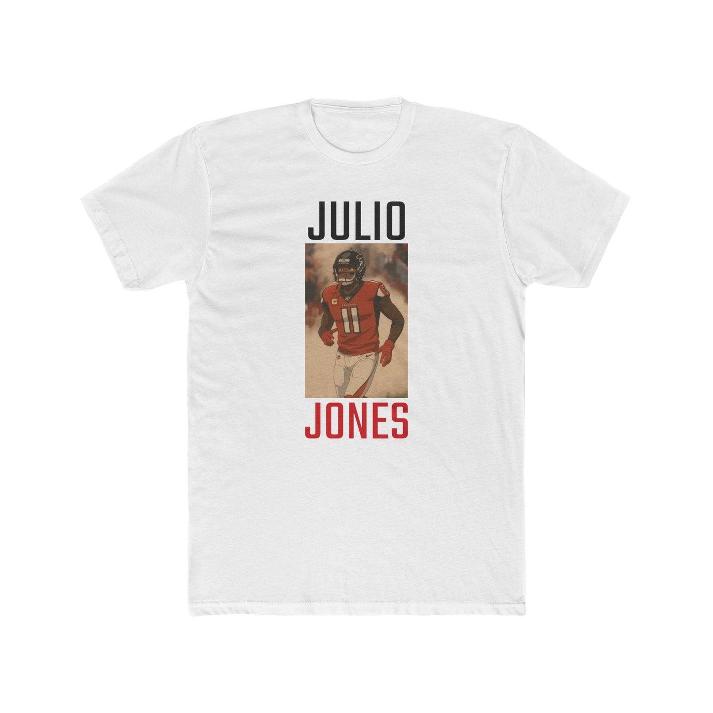 Anime Football 'Julio Jones' Cotton Crew Tee