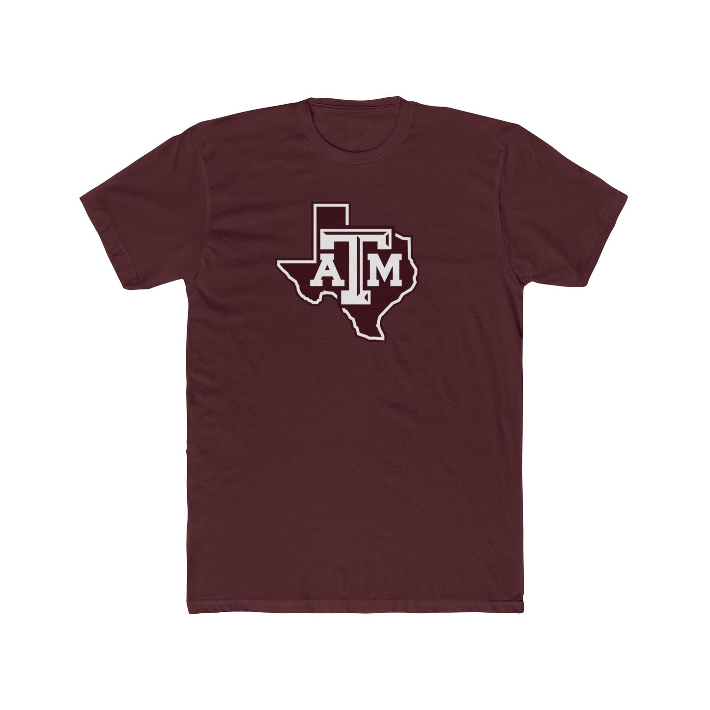 'Texas A&M State of Texas' Cotton Crew Tee