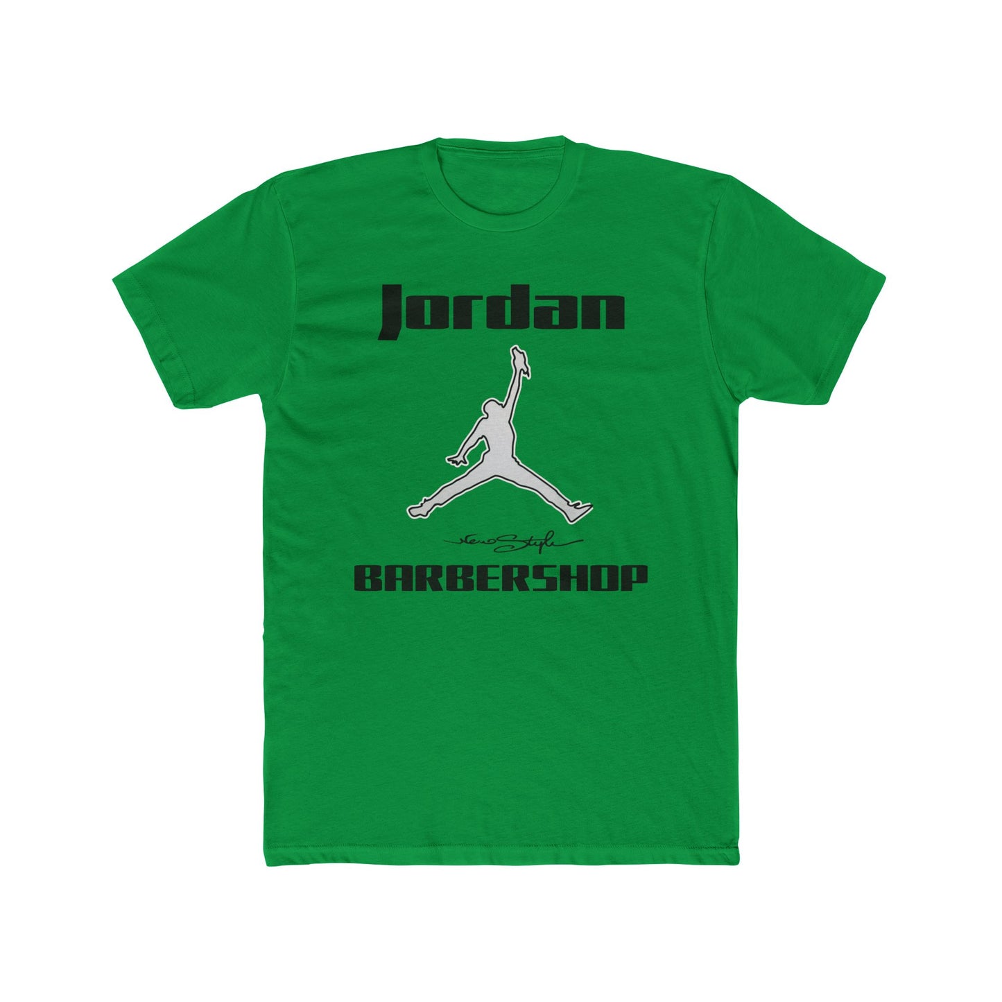 Jordan New Style Barbershop Cotton Crew T-Shirt