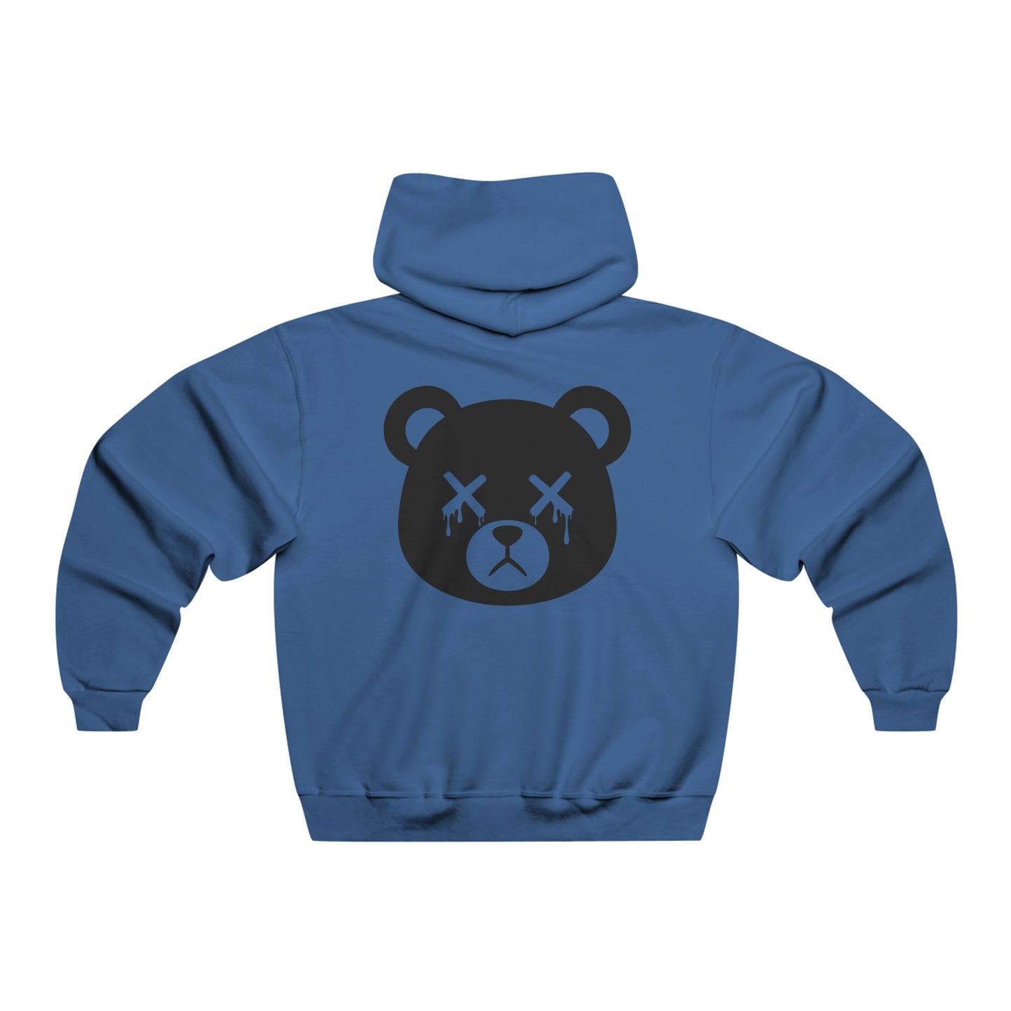 "Wicked Way" Script (front) Dead Bear Head Design (back) Lightweight Hoodie